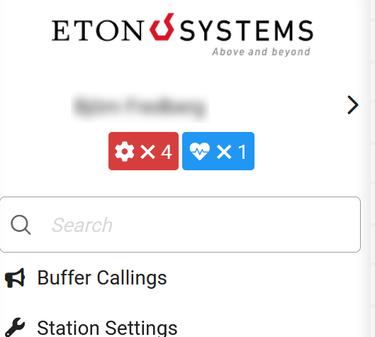 Menu Notification Center