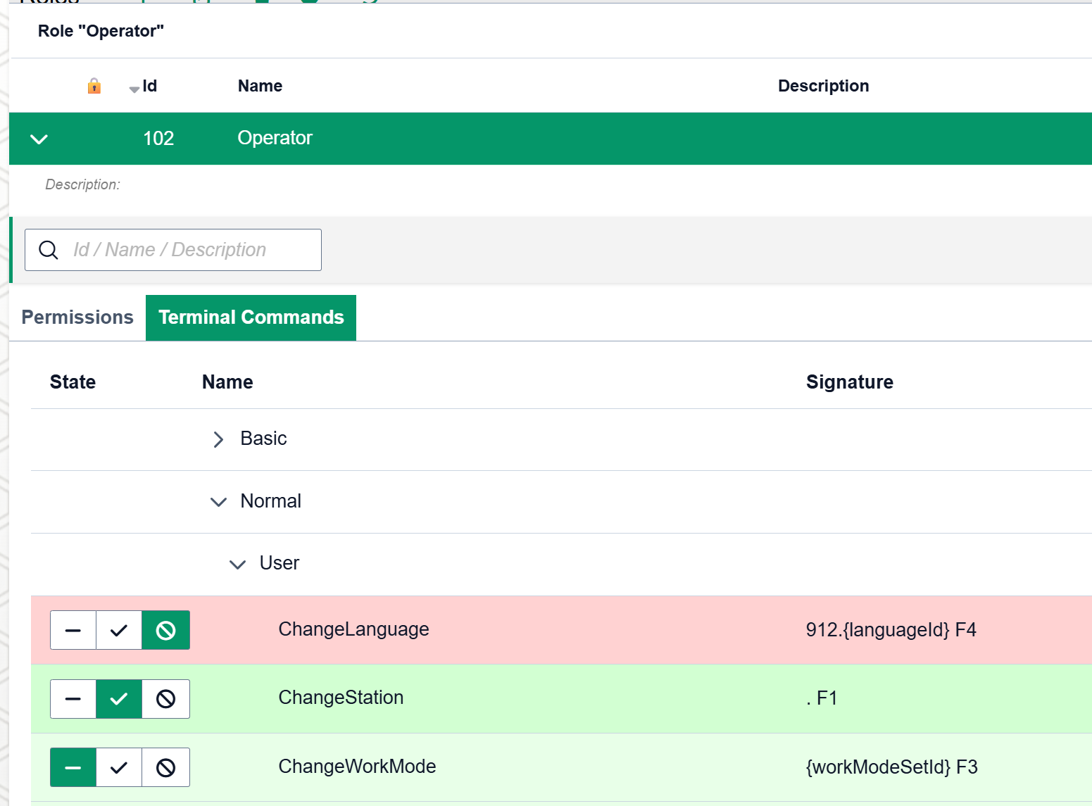 Terminal Command Management